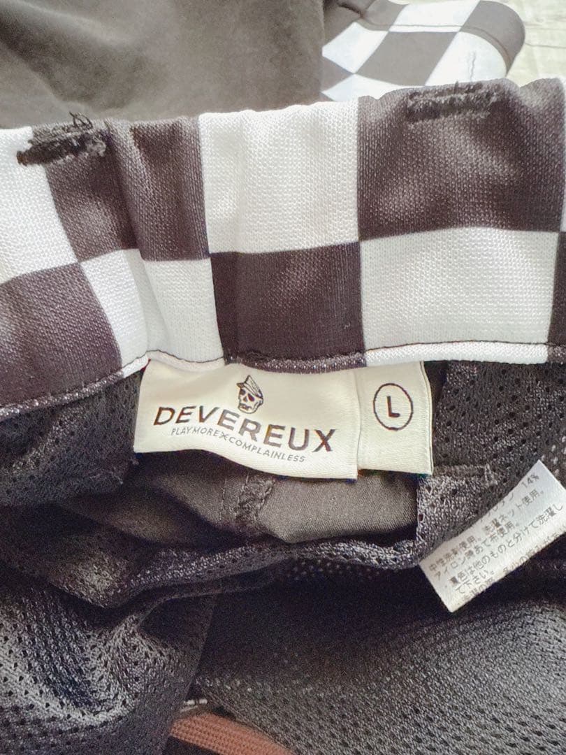 DEVEREUX GOLF THE MAJOR チェッカー ショートパンツ