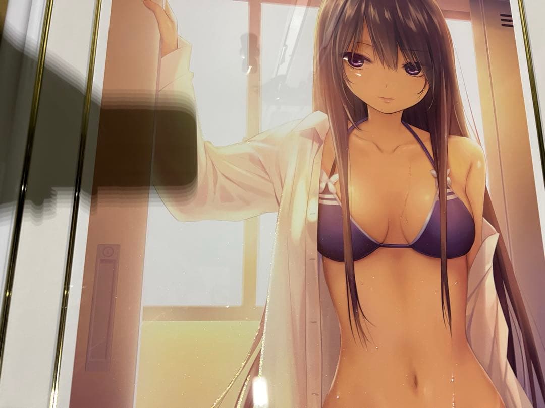 アールビバン　版画　Water Jasmine 珈琲貴族　白峰莉花