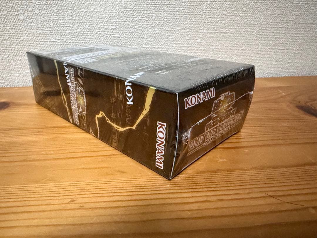 【暗所保管】遊戯王 リミットオーバーコレクション BOX シュリンク付き