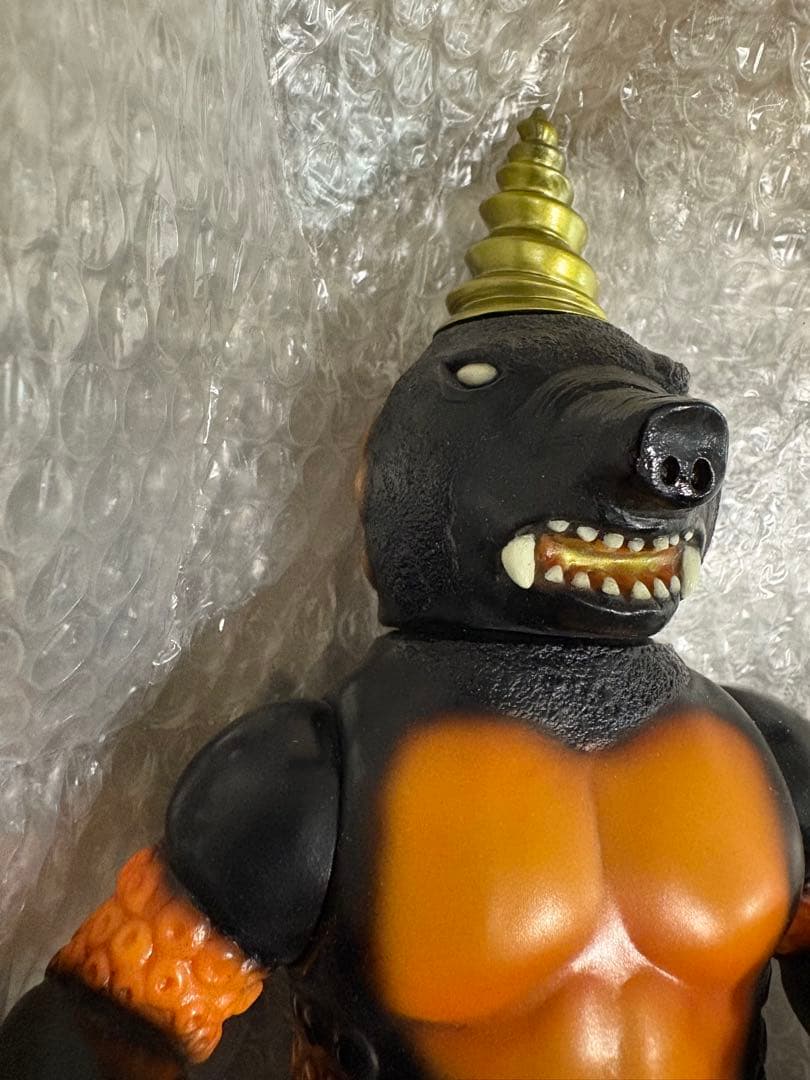 DAGANGUDO 駄玩具堂 地底怪獣 ツノドリラ ver2.0 ソフビ