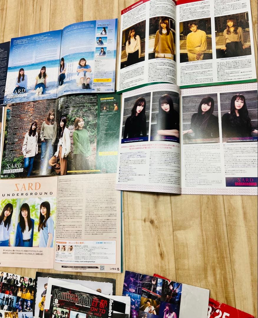 SARD UNDERGROUND 関連記事、雑誌、発売情報、フライヤーなど