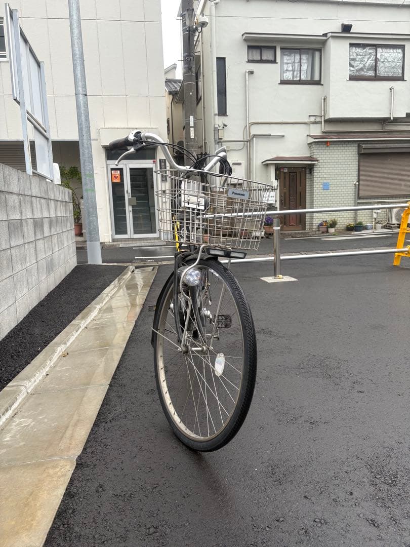 Panasonic 電気アシスト自転車 26インチ 12Ahバッテリー