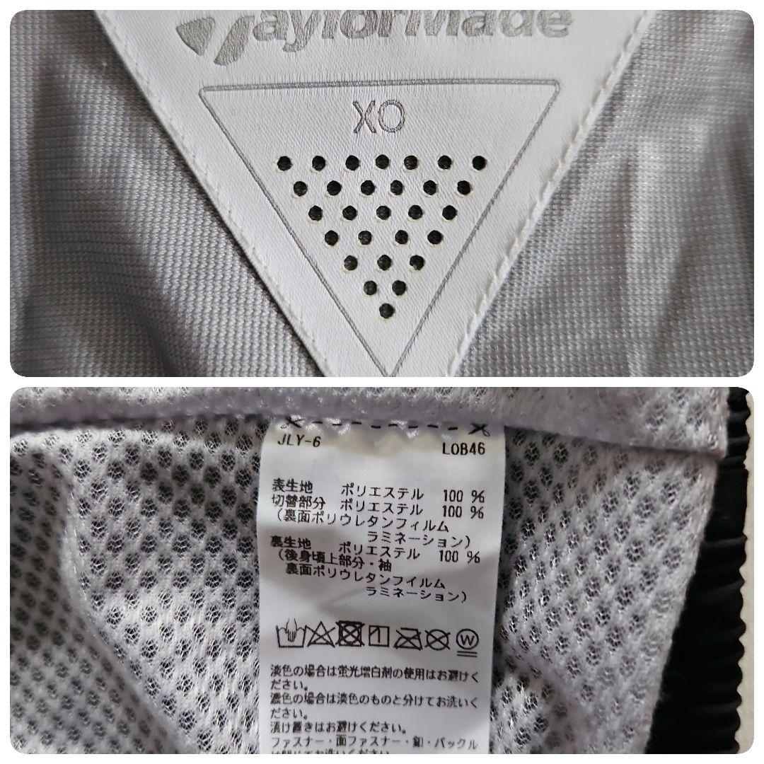 タグ付き TaylorMade ゴルフジャケット XOサイズ ブラック