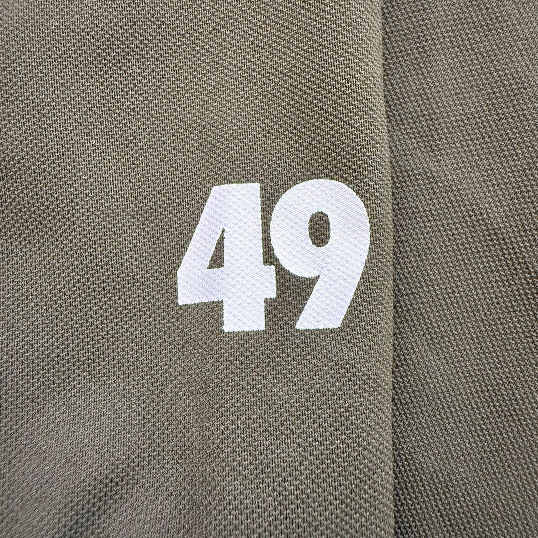 【未使用✨】TFW49 COLLAR LESS LS POLO 長袖 カーキ