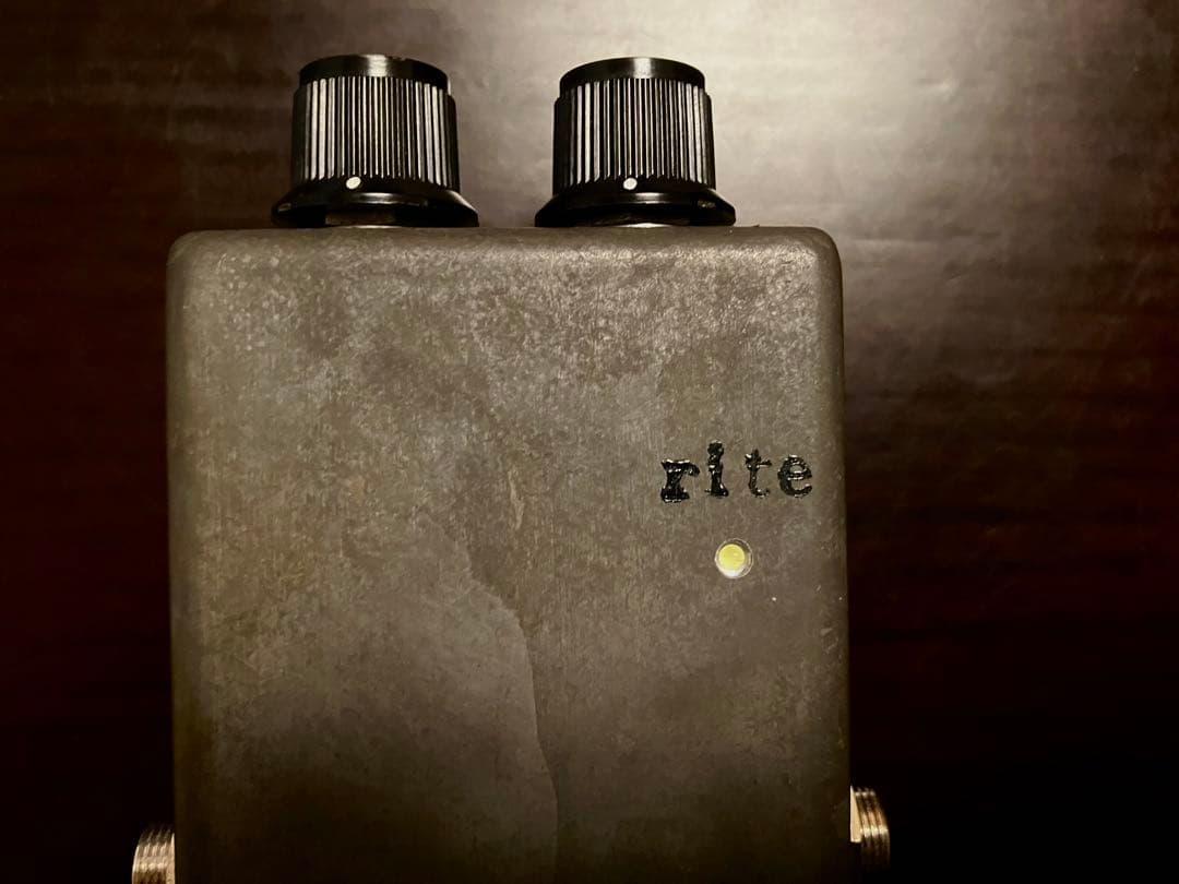 初期型 Lemon&Ginger rite ヴィンテージ ゲルマニウム Fuzz