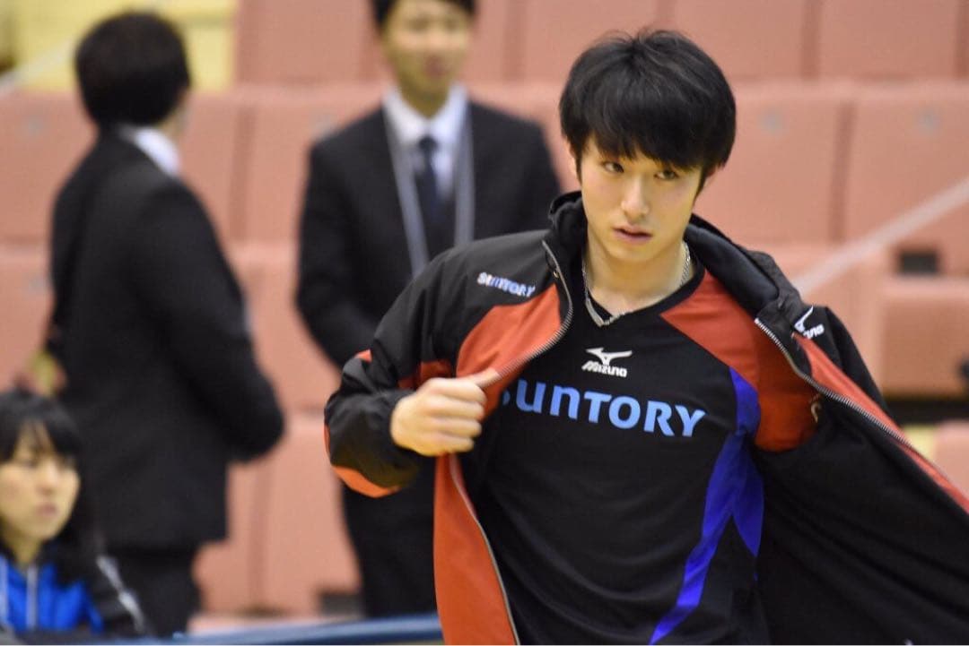 サントリーサンバーズ ミズノ シャツ 柳田将洋選手着用