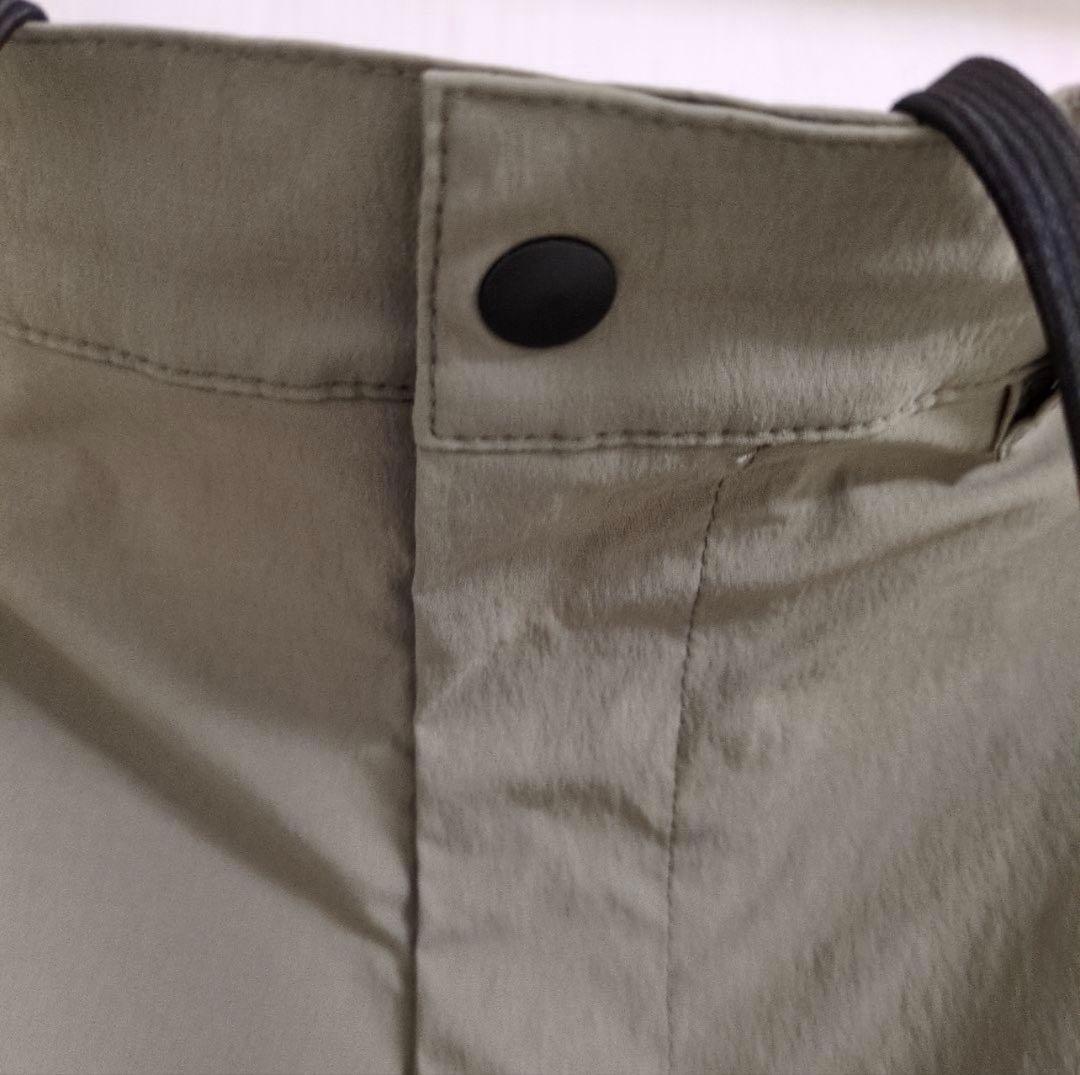 RUFFLOGラフロッグ　WIDE SLACKSパンツ カーキ　Lサイズ
