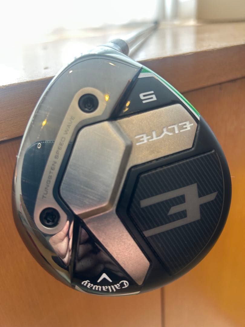 キャロウェイ　エリート　5W フェアウェイウッド　ベンタス　S ヘッドカバー付き