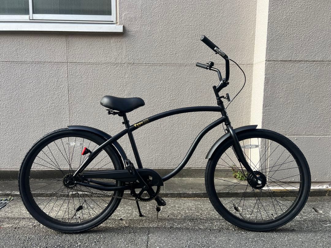 レインボービーチクルーザー TypeX 26インチ (M.BK × BK)