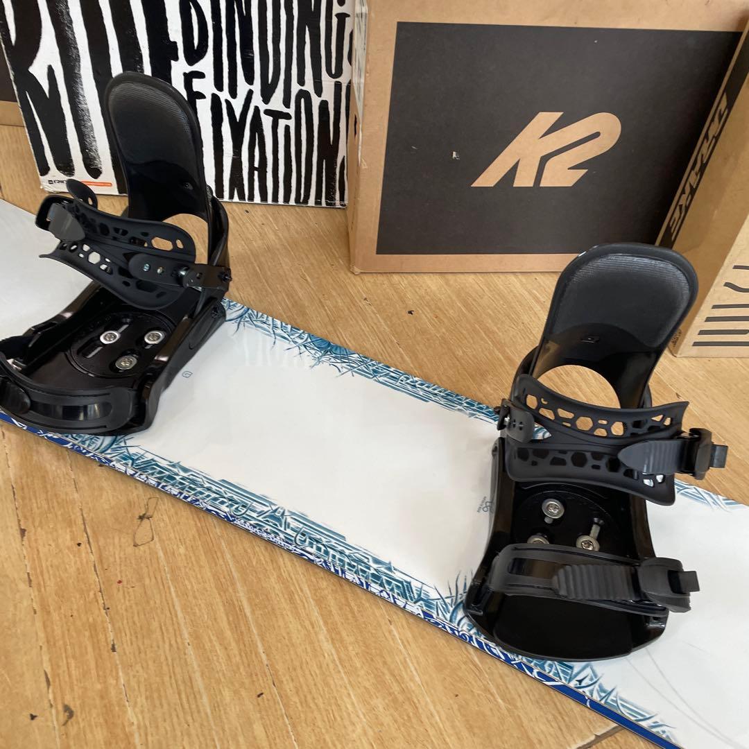 BURTON×ZUMA　バートン　未使用バイン付きスノーボードセット