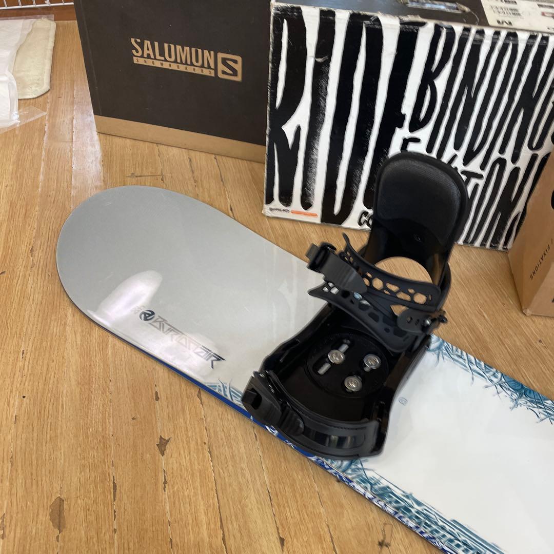 BURTON×ZUMA　バートン　未使用バイン付きスノーボードセット