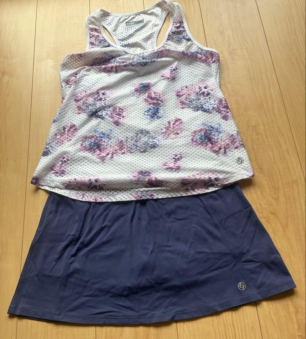 Lija 花柄メッシュタンクトップ のみ