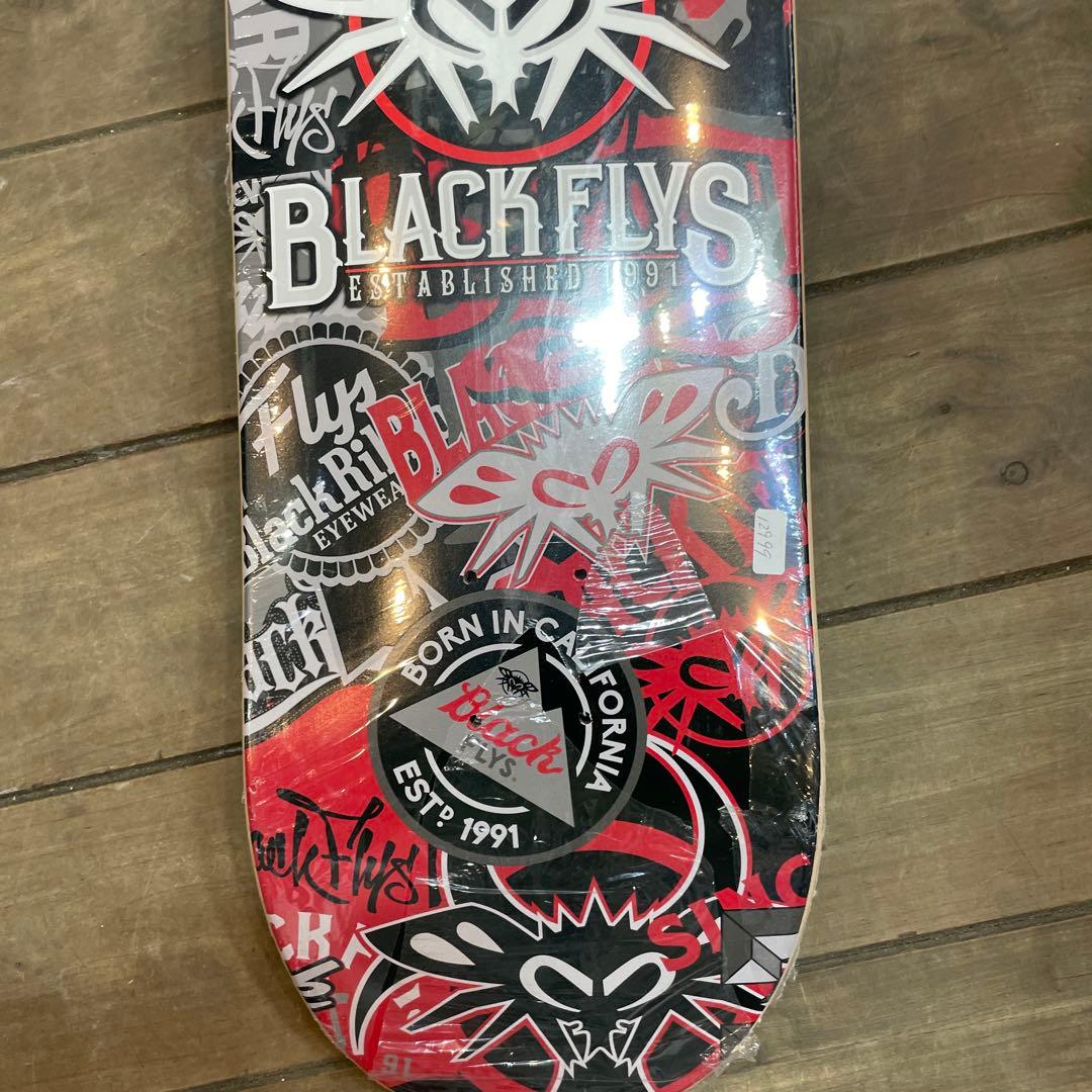 BLACK FLYS スケートボードデッキ