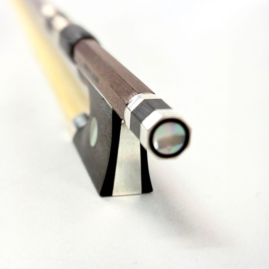 【希少・名工】アルシェバイオリン弓 ARCHET A TOKIO 八角弓 4/4