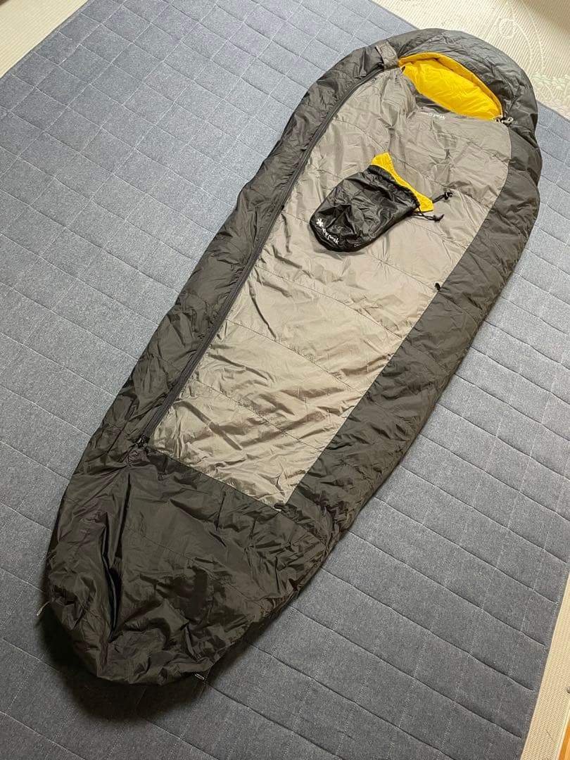  peak ダウンシェラフ バクー200+CAMPマット2.5STセット