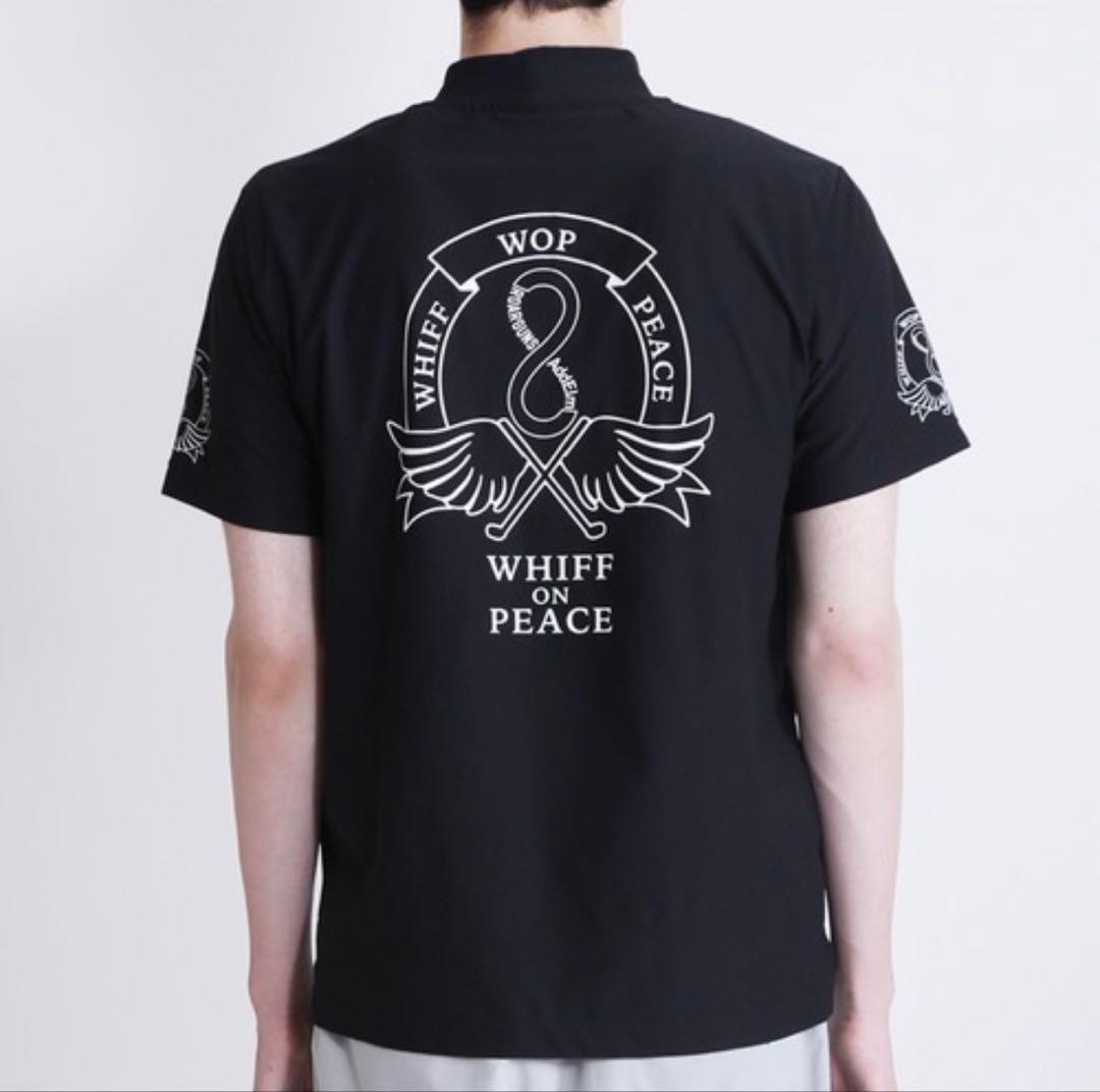 美品 ロアーガンズ AddElm INFINITI LOGOモックネックTシャツ