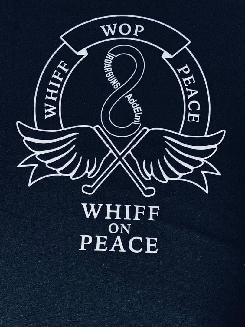 美品 ロアーガンズ AddElm INFINITI LOGOモックネックTシャツ