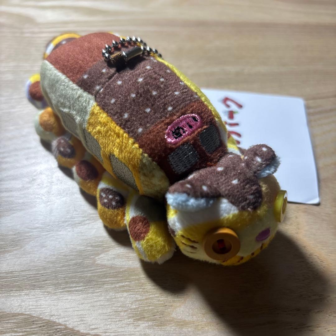 ジブリパークオリジナル　ネコバスダイカットポーチ＆ネコバスぬいぐるみセット