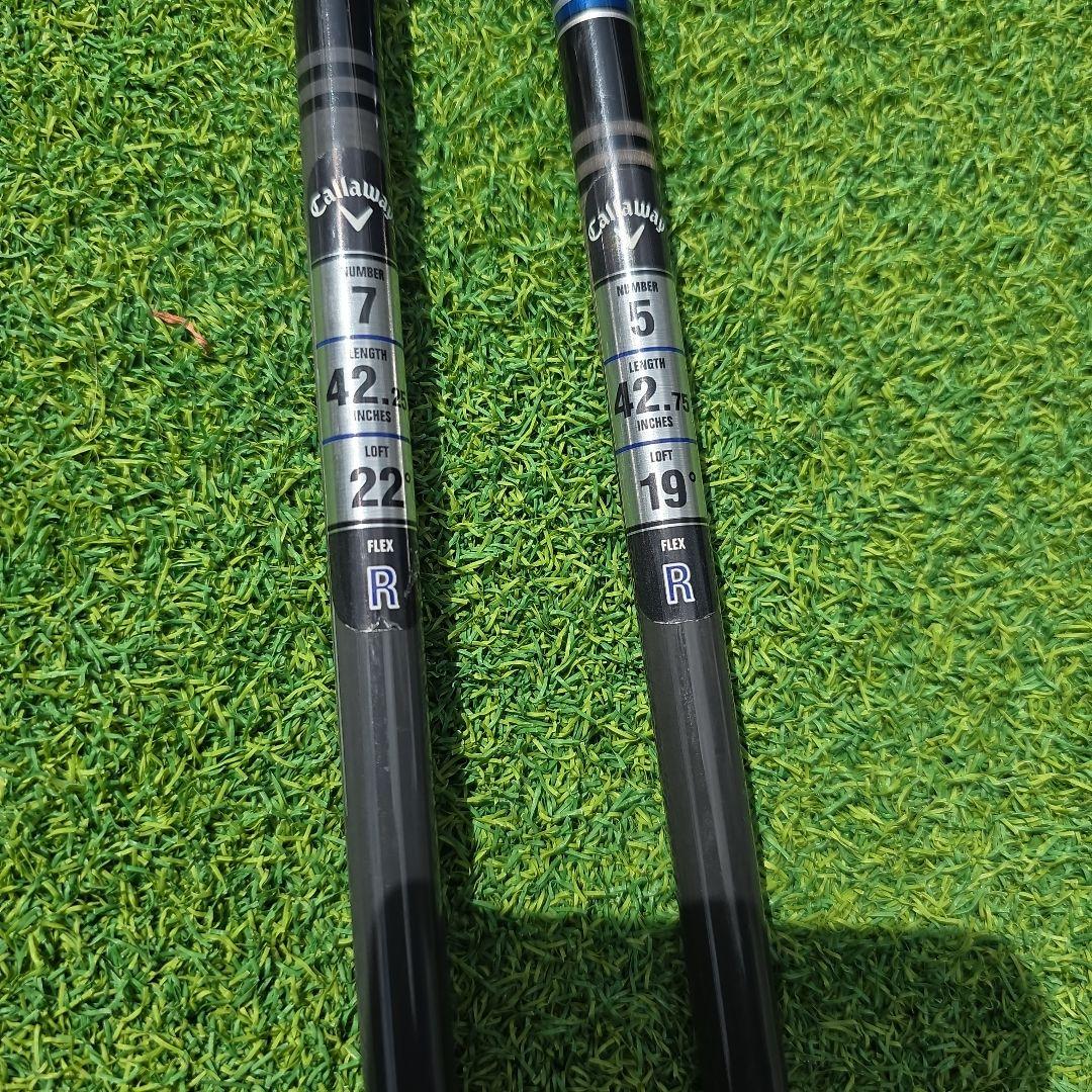 Callaway AI Smoke フェアウェイウッド 5番 7番