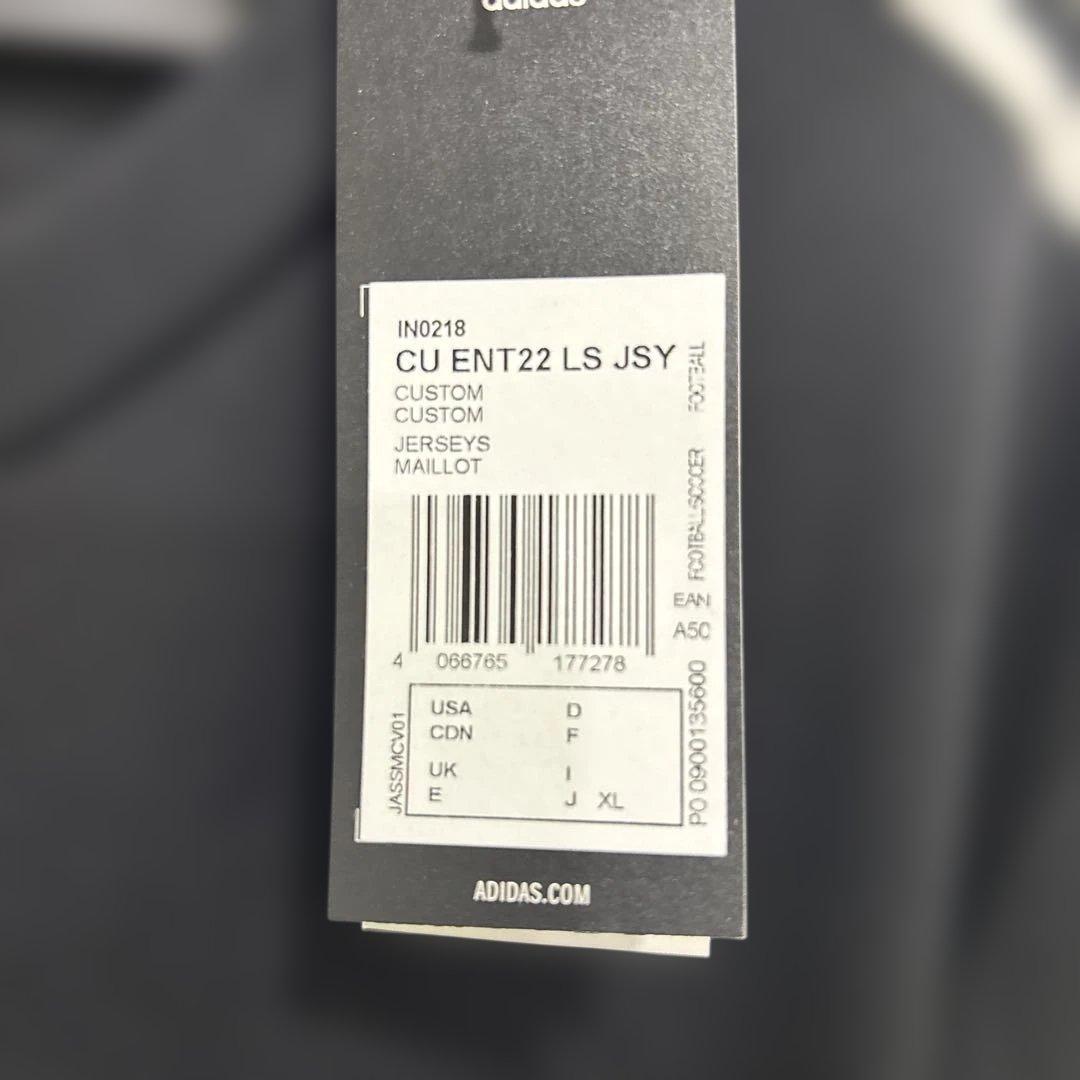 アディダスサッカーオーダーシャツ長袖新品
