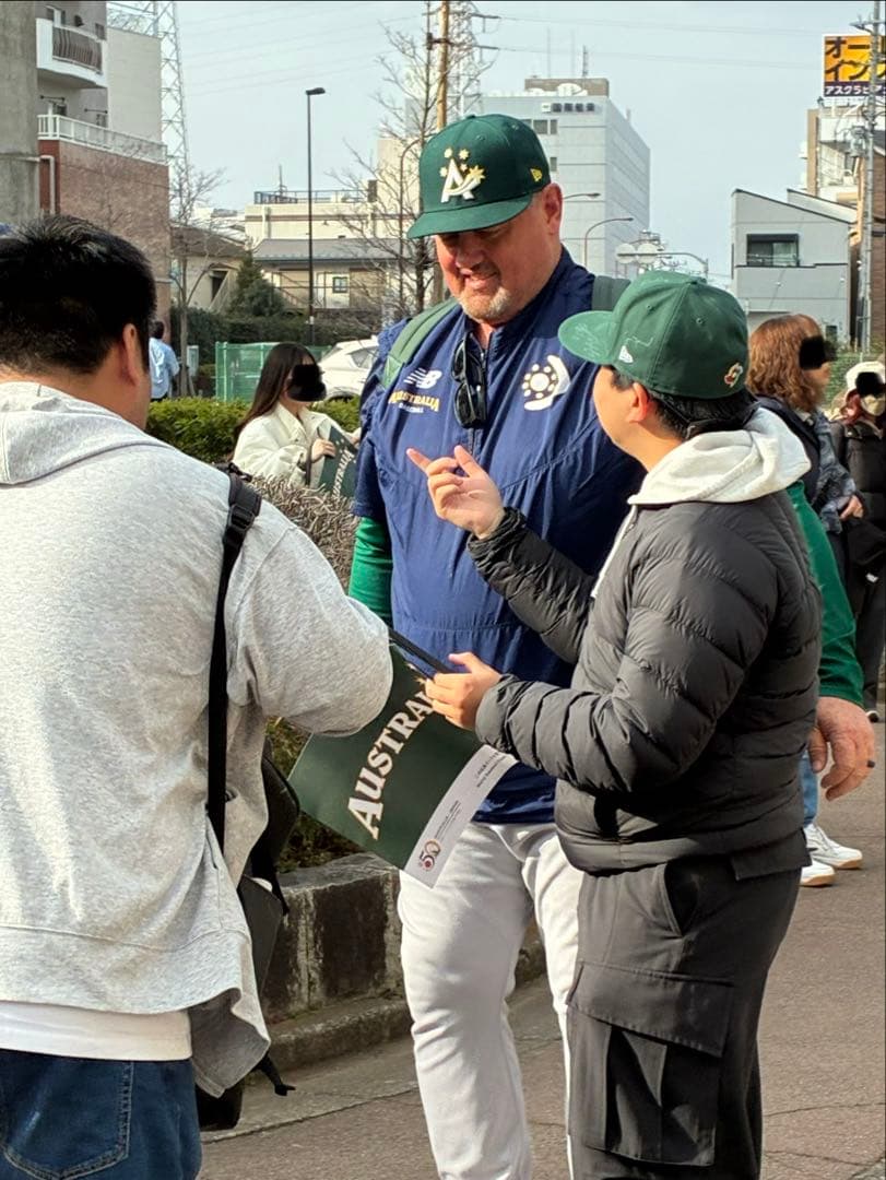 デーブ・ニルソン 直筆サインMLB公式球 2026WBC オーストラリア代表