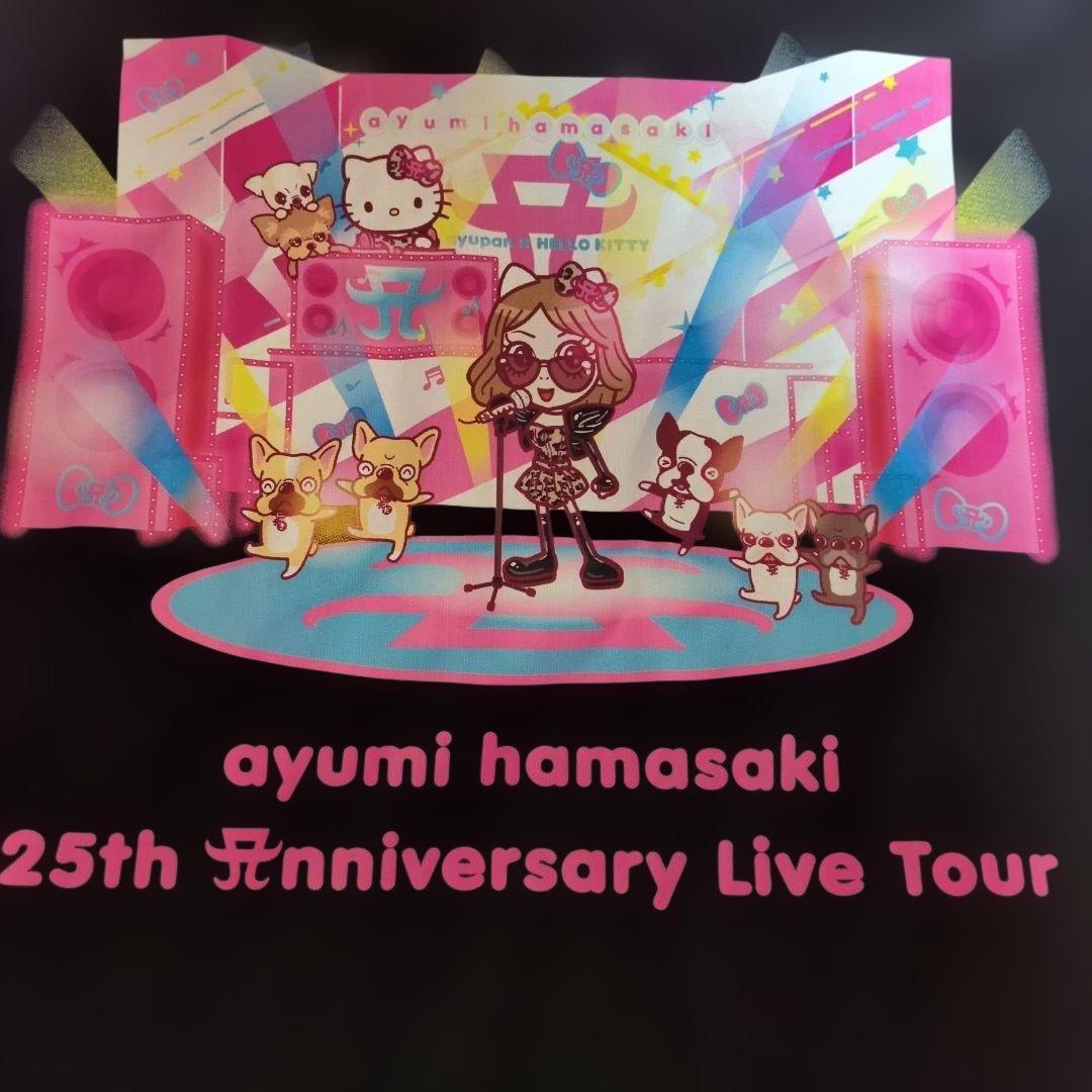 美品！レア♡浜崎あゆみ♡25th Anniversary ライブツアーTシャツ♡