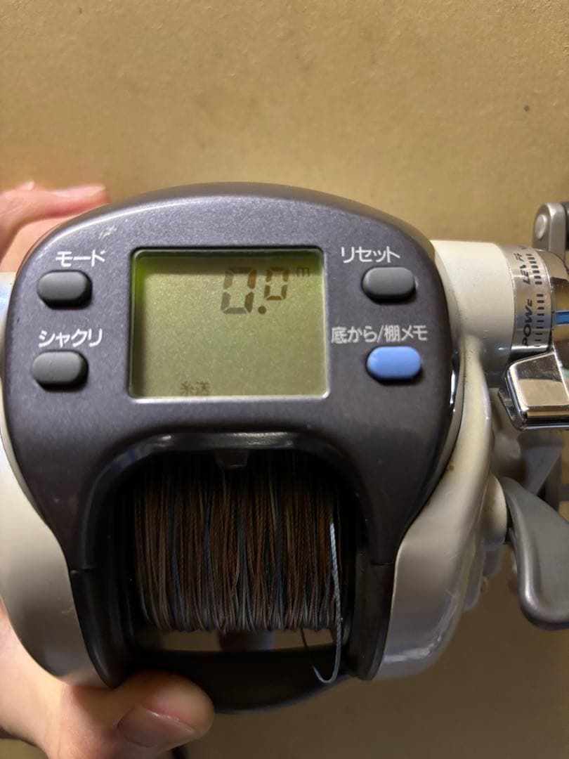 SUPERTANACOM X500CP 電動リール コード付き 動作確認済