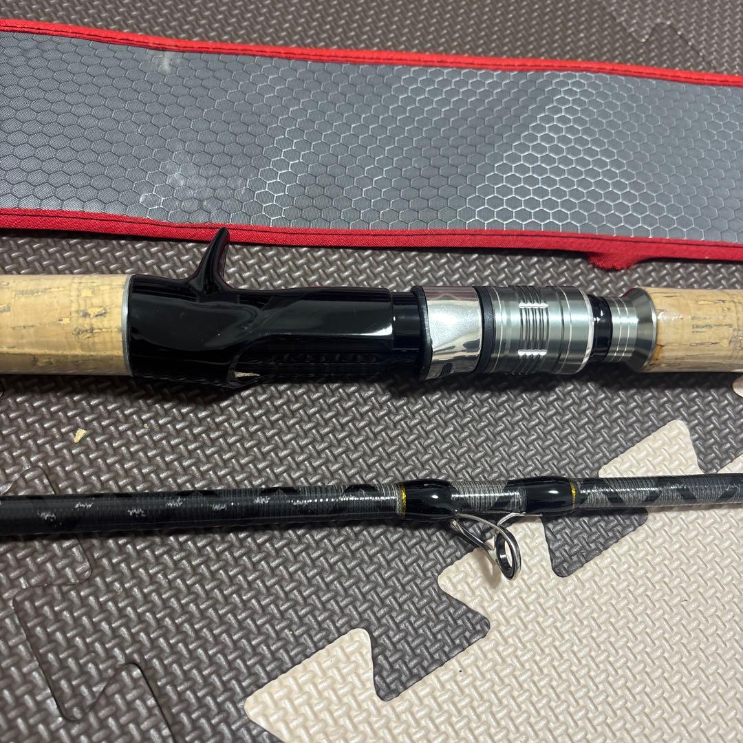 中華ロックフィッシュロッド９０２XXH シーバス　ジギング　雷魚等