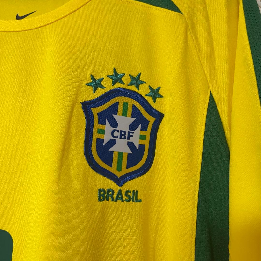 ブラジル代表2002ホームサッカーユニフォームRonaldo NIKE
