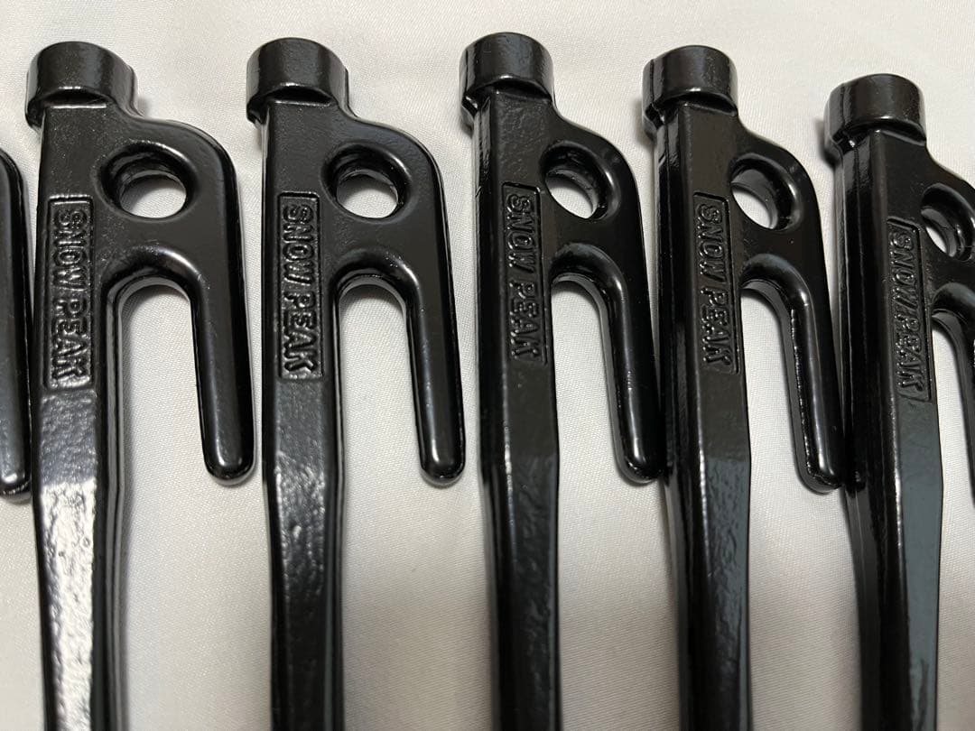 【未使用】スノーピーク peak ソリッドステーク30 ペグ　12本
