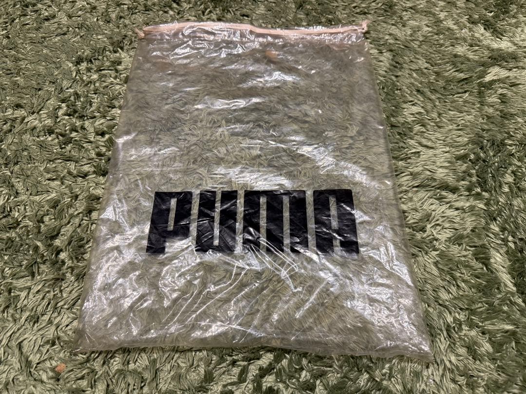デッドストック 90s PUMA ネオンオレンジ ナイロンシェルスーツ