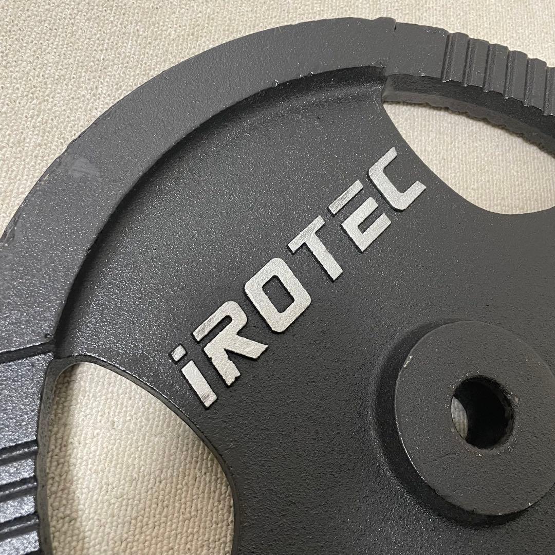 アイロテック　iROTEC 20KG バーベルプレート　⓶ 筋トレ　ベンチプレス