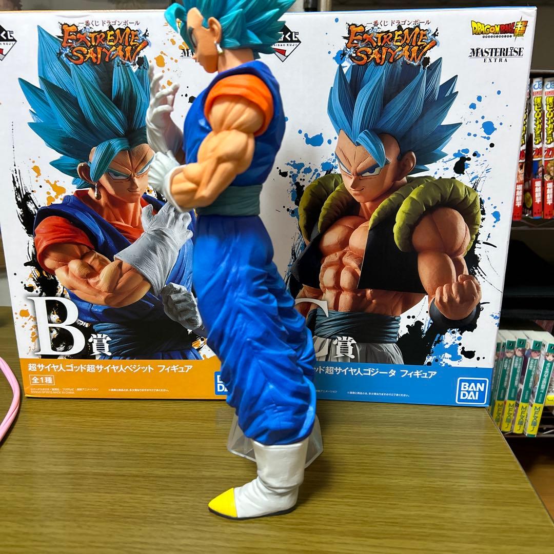 ドラゴンボールフィギュア　extreme saiyan ベジット　ゴジータ