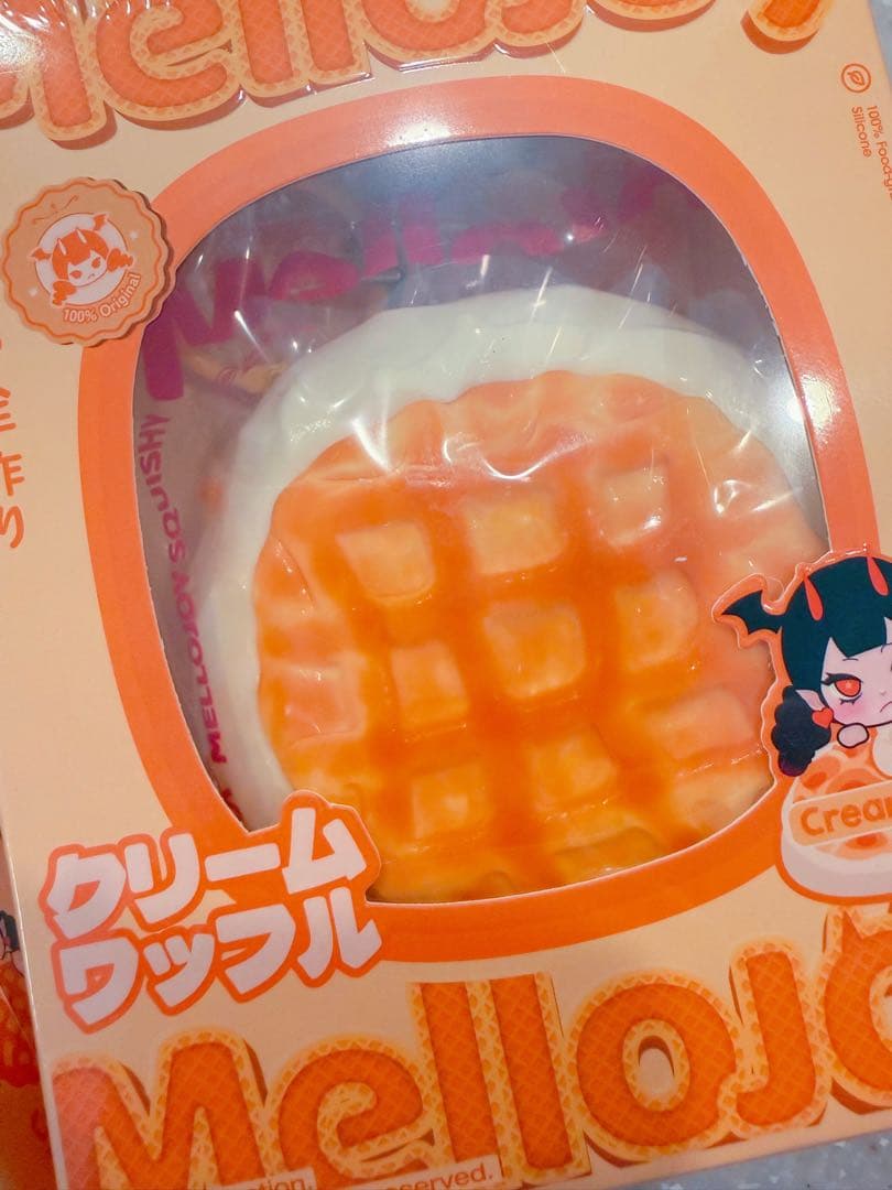 MelloJoy メロジョイ　クリームワッフル シュリンク付き　2個セット