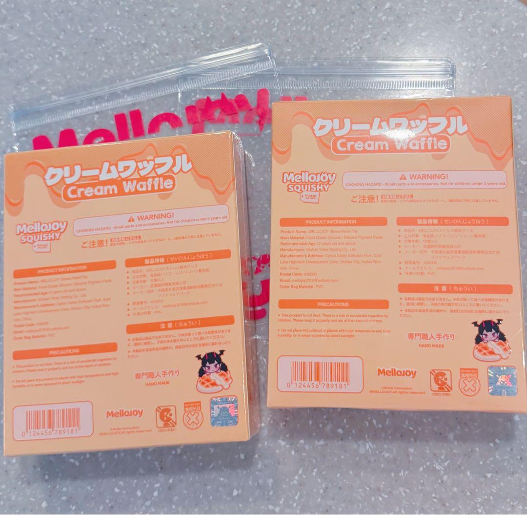 MelloJoy メロジョイ　クリームワッフル シュリンク付き　2個セット