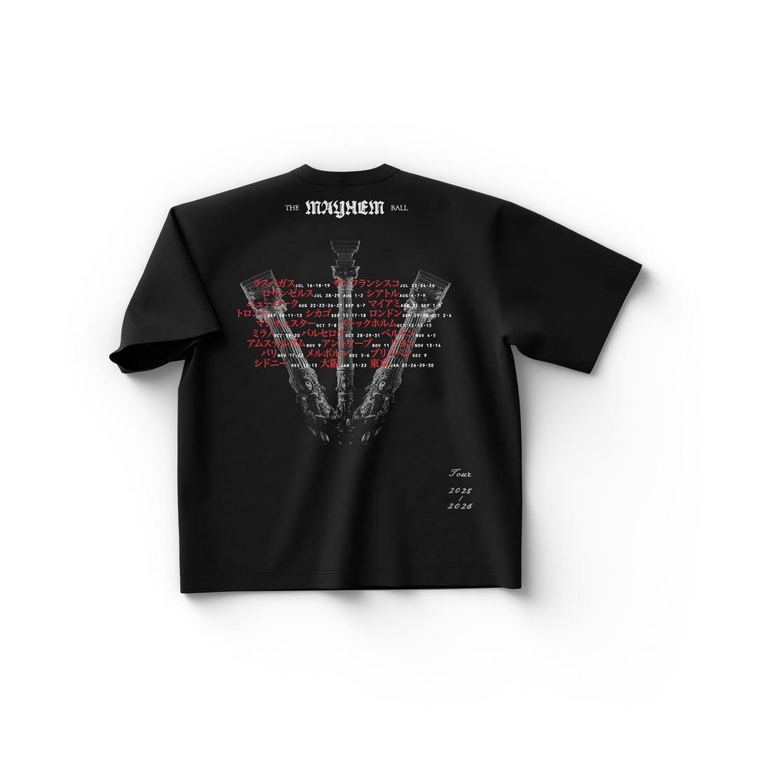 Lady Gaga JAPAN DATE BACK Tシャツ Lサイズ