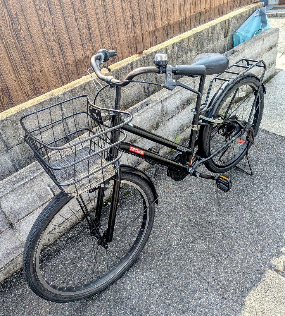 直接取引限定　coghorn26×1.95h安定タイヤ外装6段変速つき中古自転車