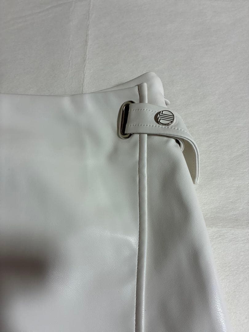 【最終値下】LANVIN BLANCゴルフミニスカート・インナーパンツ付　白　M