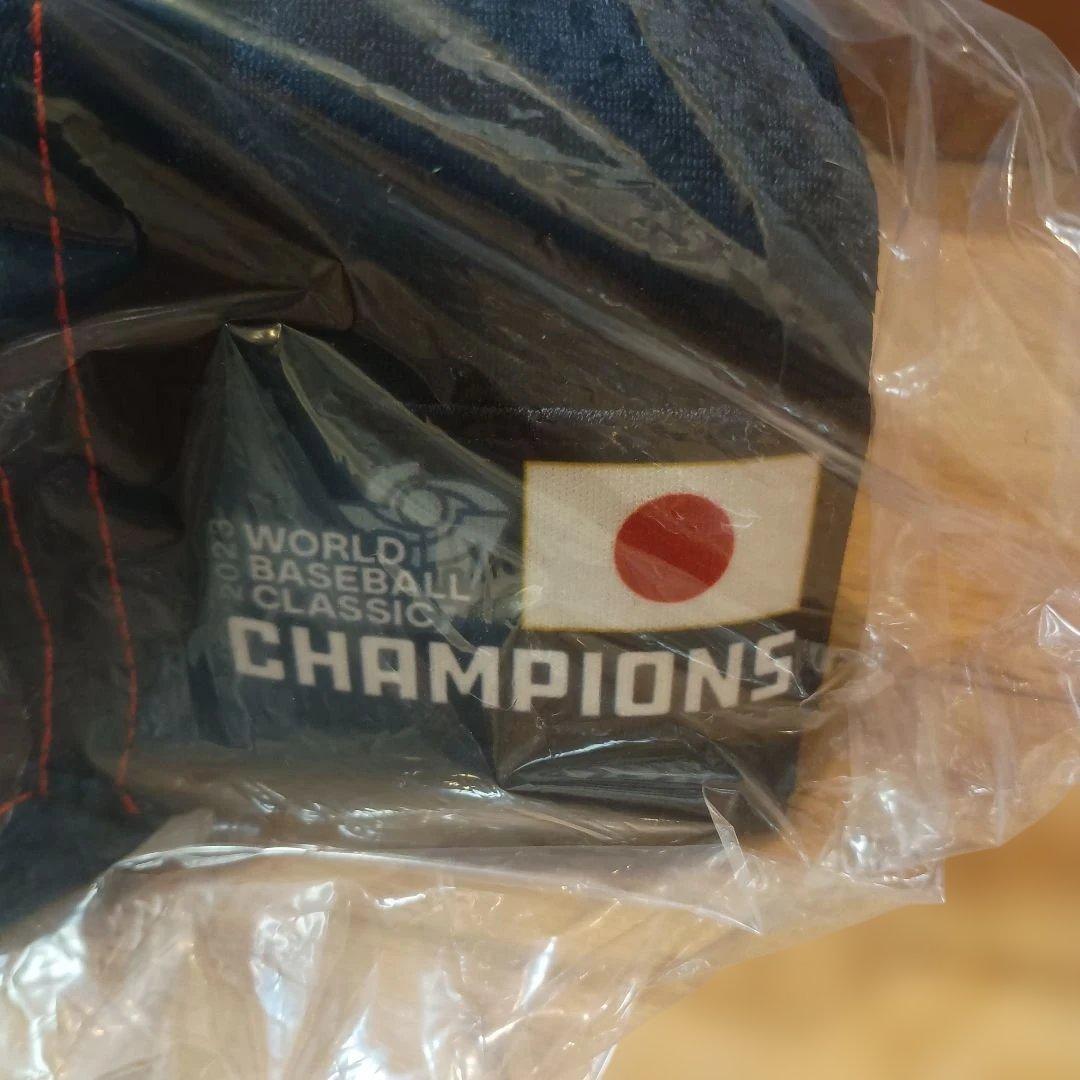 大谷翔平WBC2023Championワッペン付きレプリカキャップ16 Fサイズ