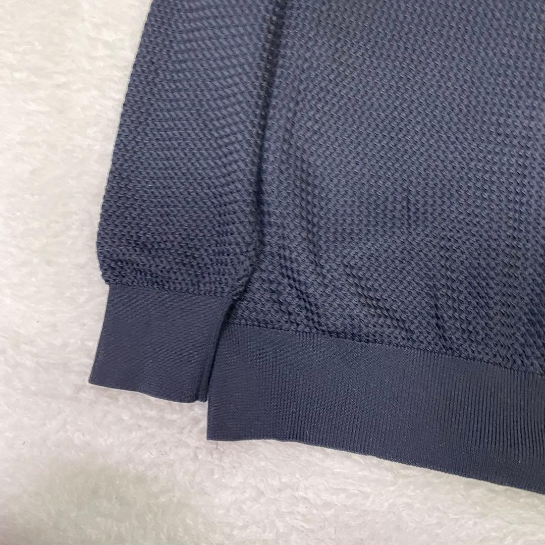 未使用級　PEARLY GATES ニット　メッシュ　ネイビー ジャケット