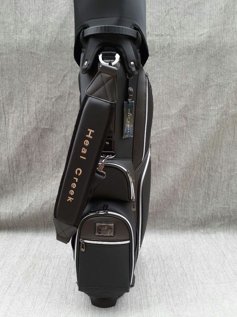Heal Creek ヒールクリーク スタンド キャディバッグ ブラック 未使用