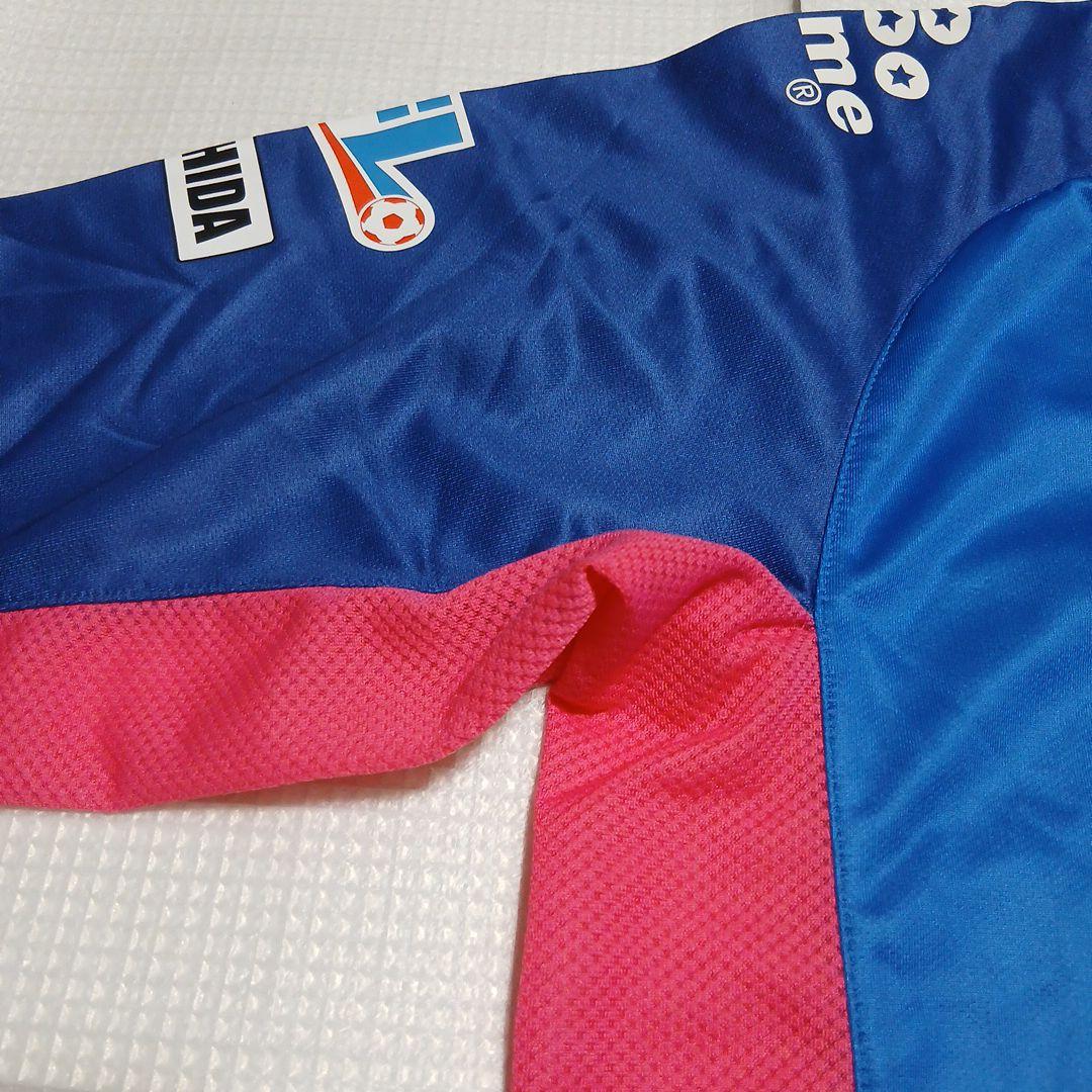 ZELV EAGLE KENSO サッカーシャツ 青とピンクXL