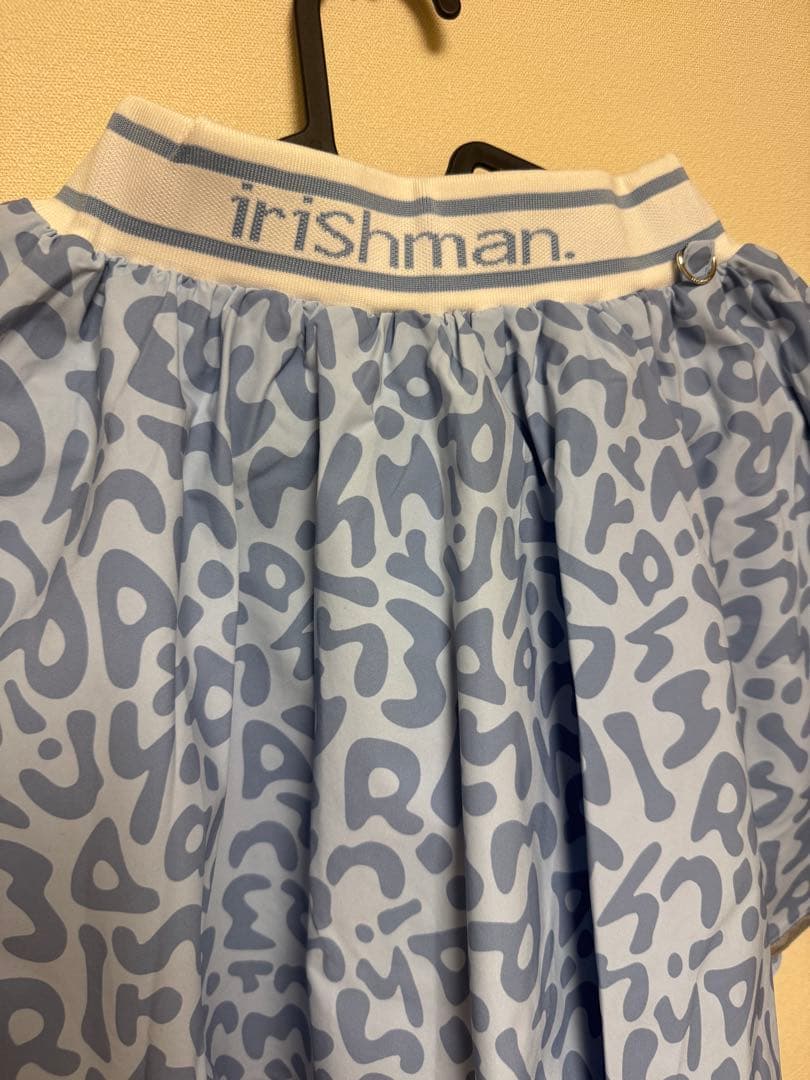 【美品】irshman. レオパード柄フレアスカート