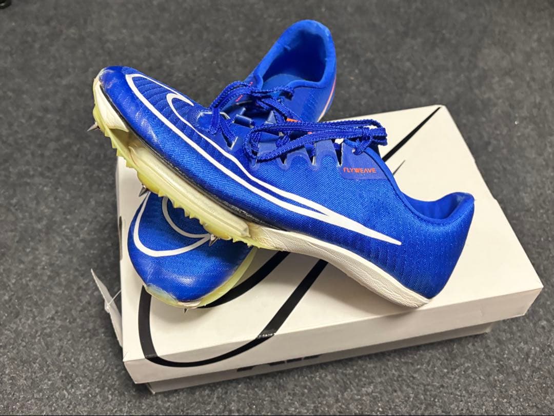 Nike エアズーム マックスフライ1【極美品】ブルー maxfly