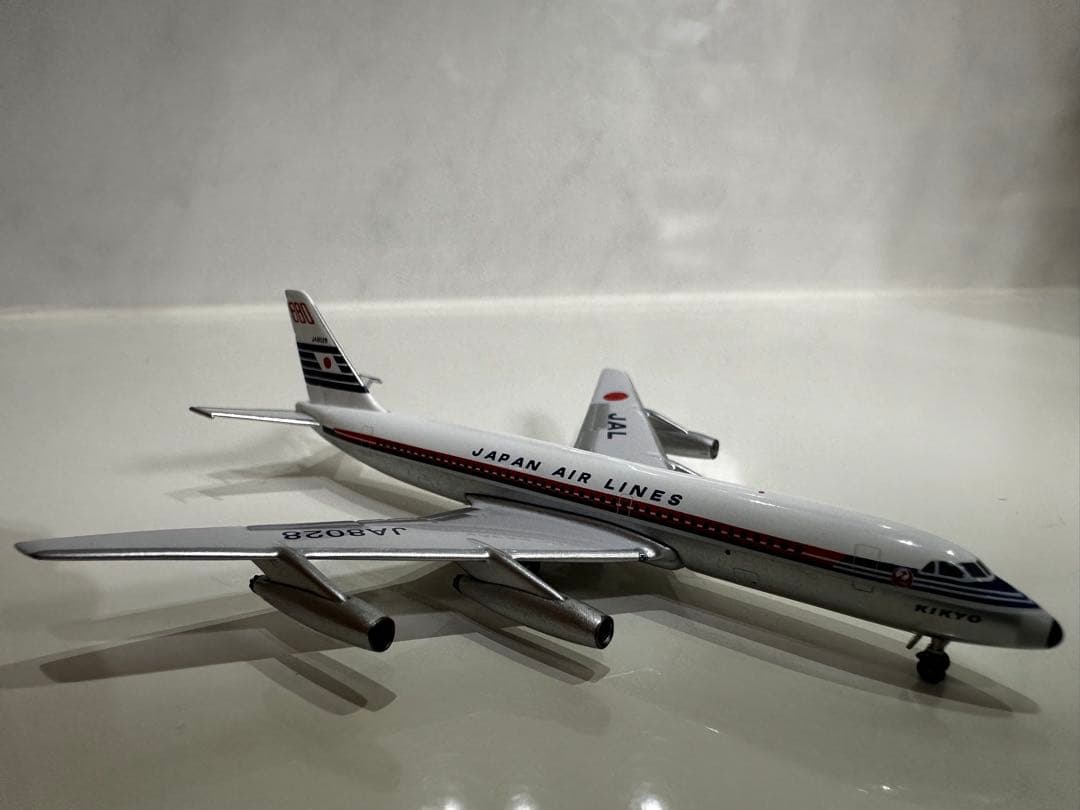 エアロクラシックス製日本航空CV-880 1/400スケールダイキャストモデル