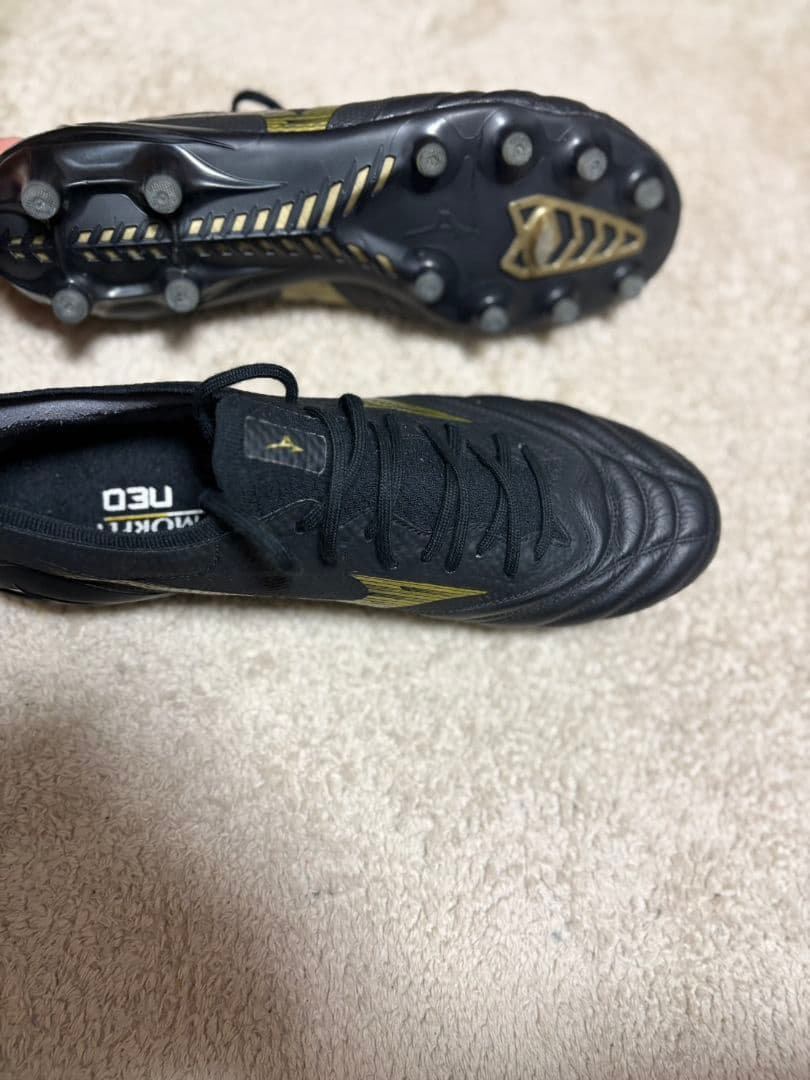 Mizuno Morelia Neo4 β エリートブラック/ゴールド29cm