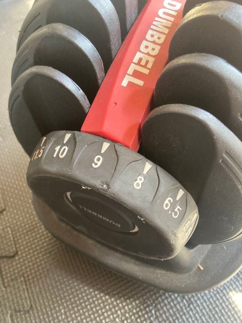 DUMBBELL 可変式ダンベル 24.5kg 2個セット