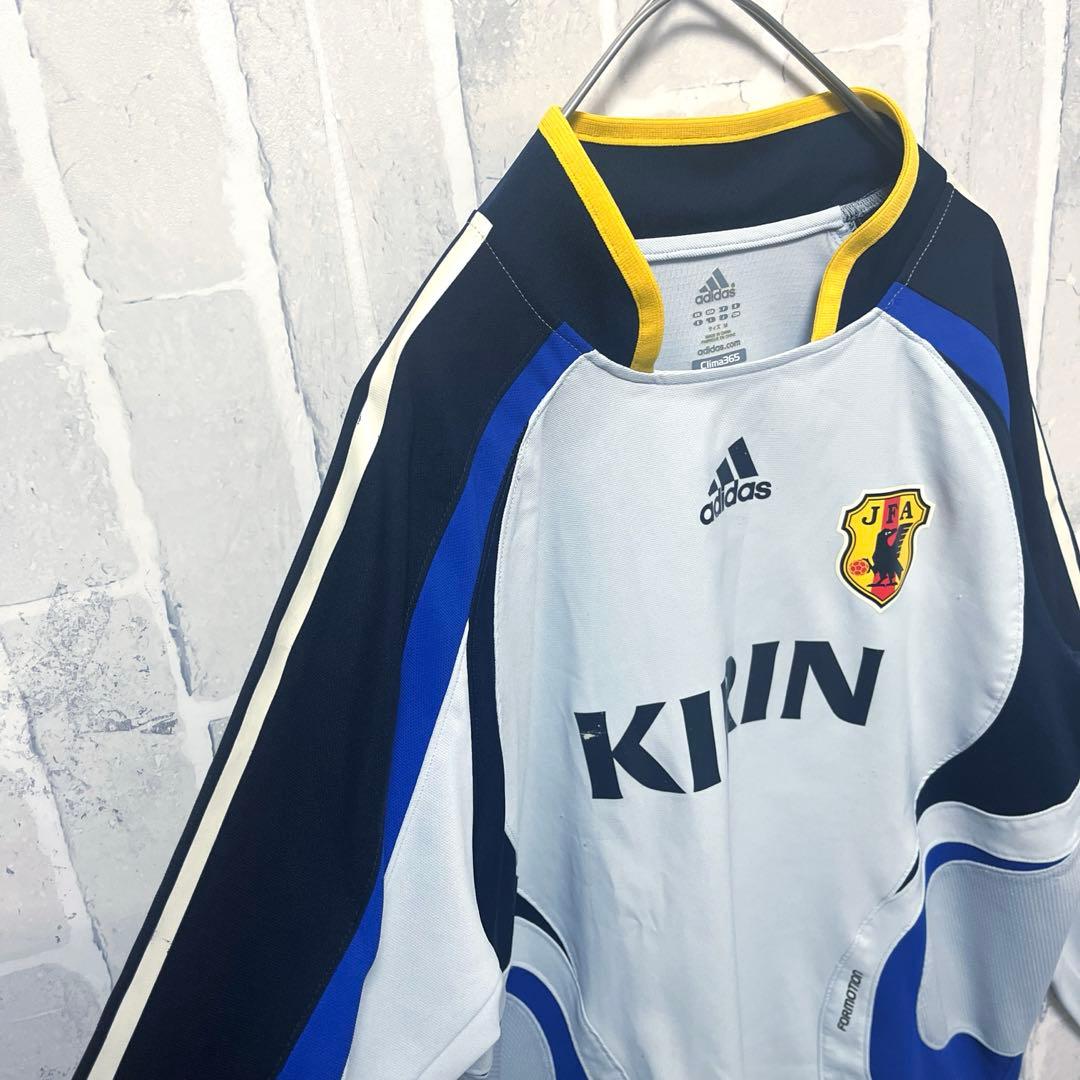 adidas サッカー 日本代表 2006 トレーニングピステ ウェア M 長袖
