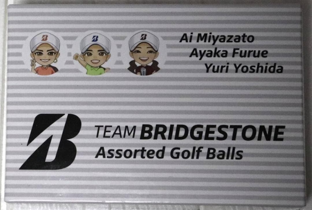 【古江彩佳 宮里藍 吉田優利 】TEAM BRIDGESTONEスペシャルボール