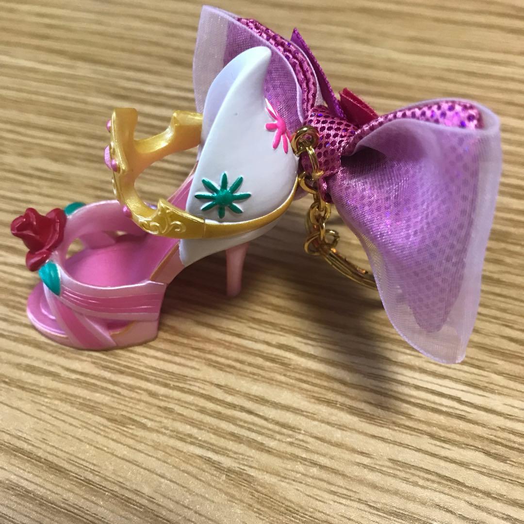 オーロラ姫 キーホルダー キーリング ディズニー プリンセス 靴